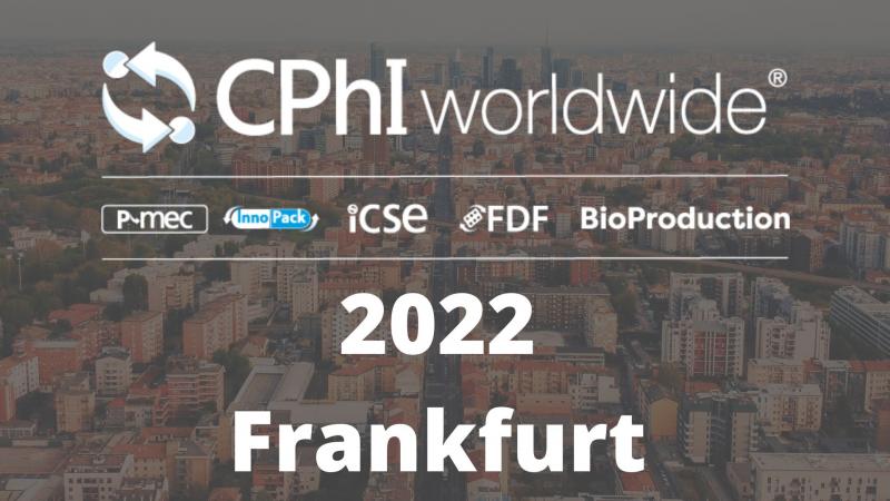 Meet us at the BioProduction on the CPhI Frankfurt