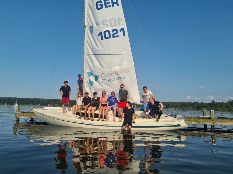 Starnberg Lake Sailing GFK Team H-Boat Coriolis Pharma
