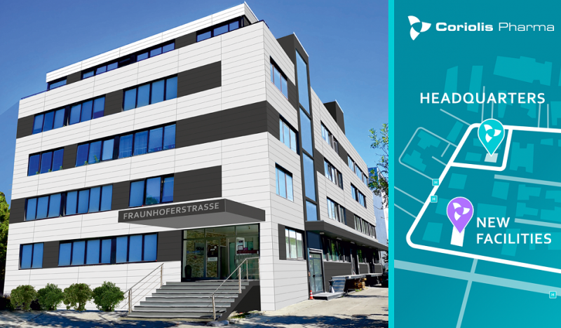 New ATMP facilities Coriolis Pharma Martinsried-Munich