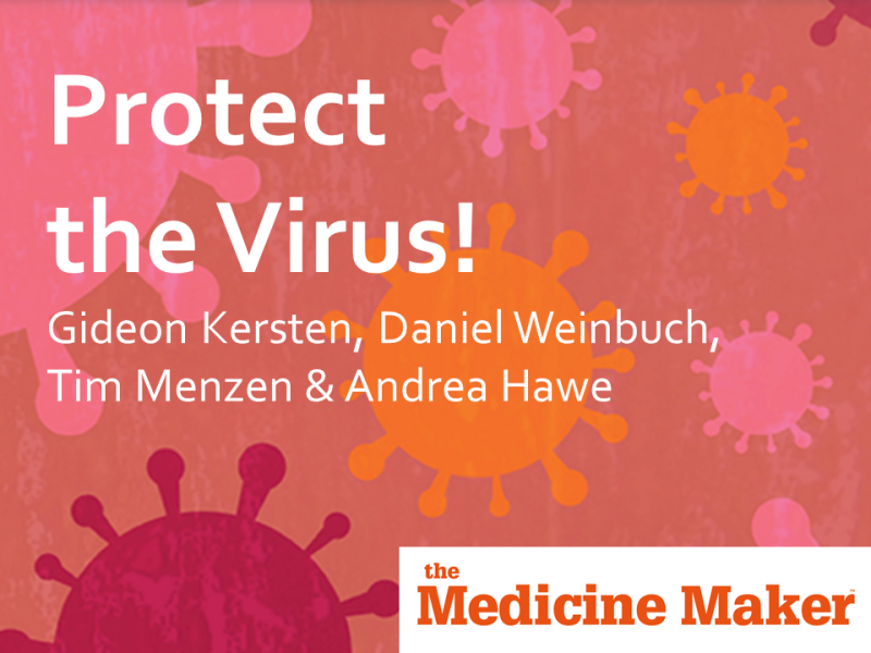 Protect the Virus! - Coriolis Experts Publish Article About Virus Formulation.